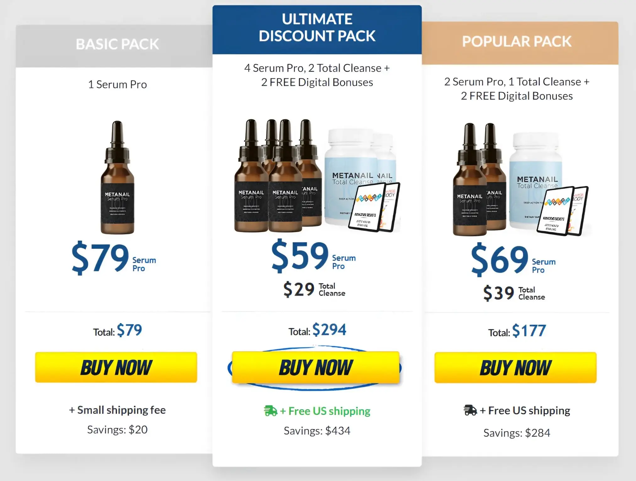 Metanail Serum Pro Pricing